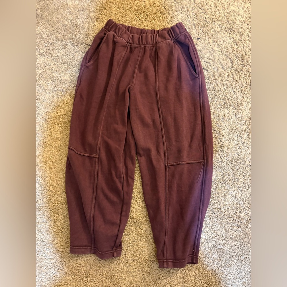 Aerie cool berry sweatpants